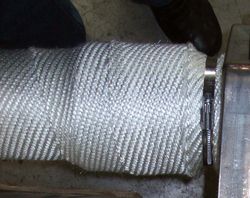 Hitzeschutzband für Auspuffanlagen dienen dem Berührungsschutz Hitzeschutzband für Auspuffanlagen dienen dem Berührungsschutz